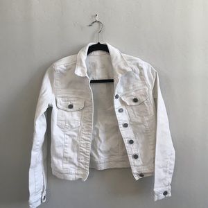 White Denim Jacket